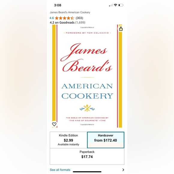 James Beards American Cookery 877 pages published by Little Brown and Company - Picture 6 of 6